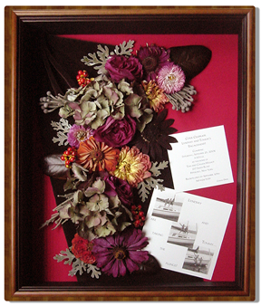 Portrait with Dried Flowers