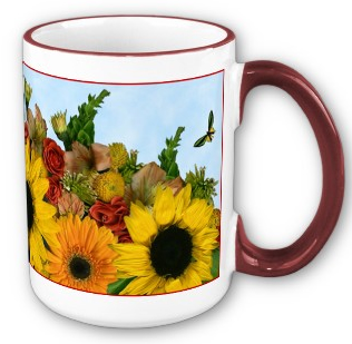 Sunflower mug